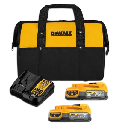 Kit 2 Baterías Powerstack + Accesorios Dewalt Dcbp034e2-b2