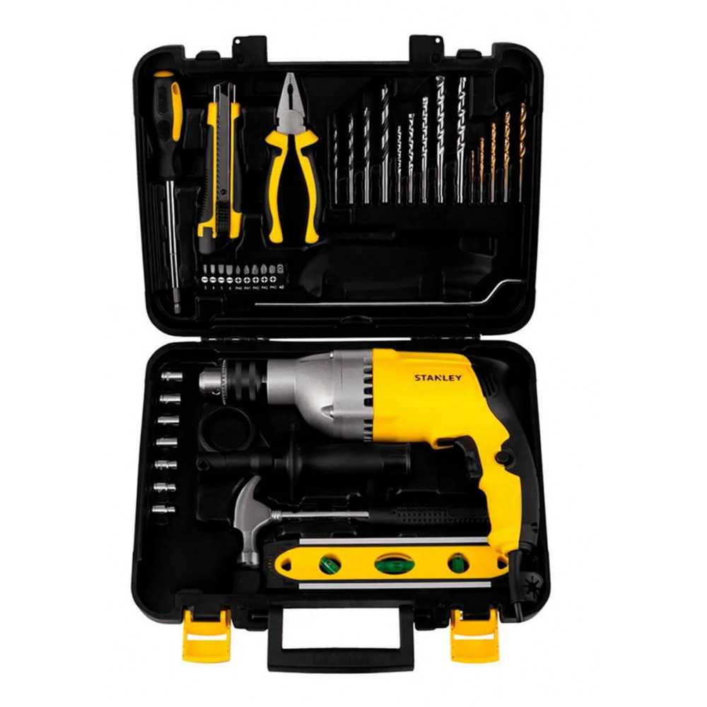 Taladro Percutor Stanley Stdh8013ka-b2c 800w + Accesorios