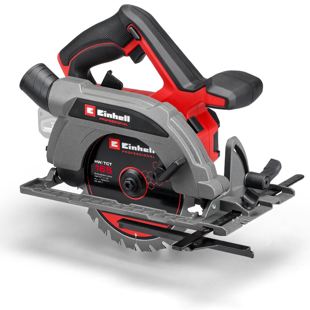 Sierra Circular Inalámbrica 18V | 5000 Rpm | Ø165 X Ø20 Mm | 59 Mm | 44 Mm | Brushless Einhell TP-CS 18/165 LI -BL-SOLO