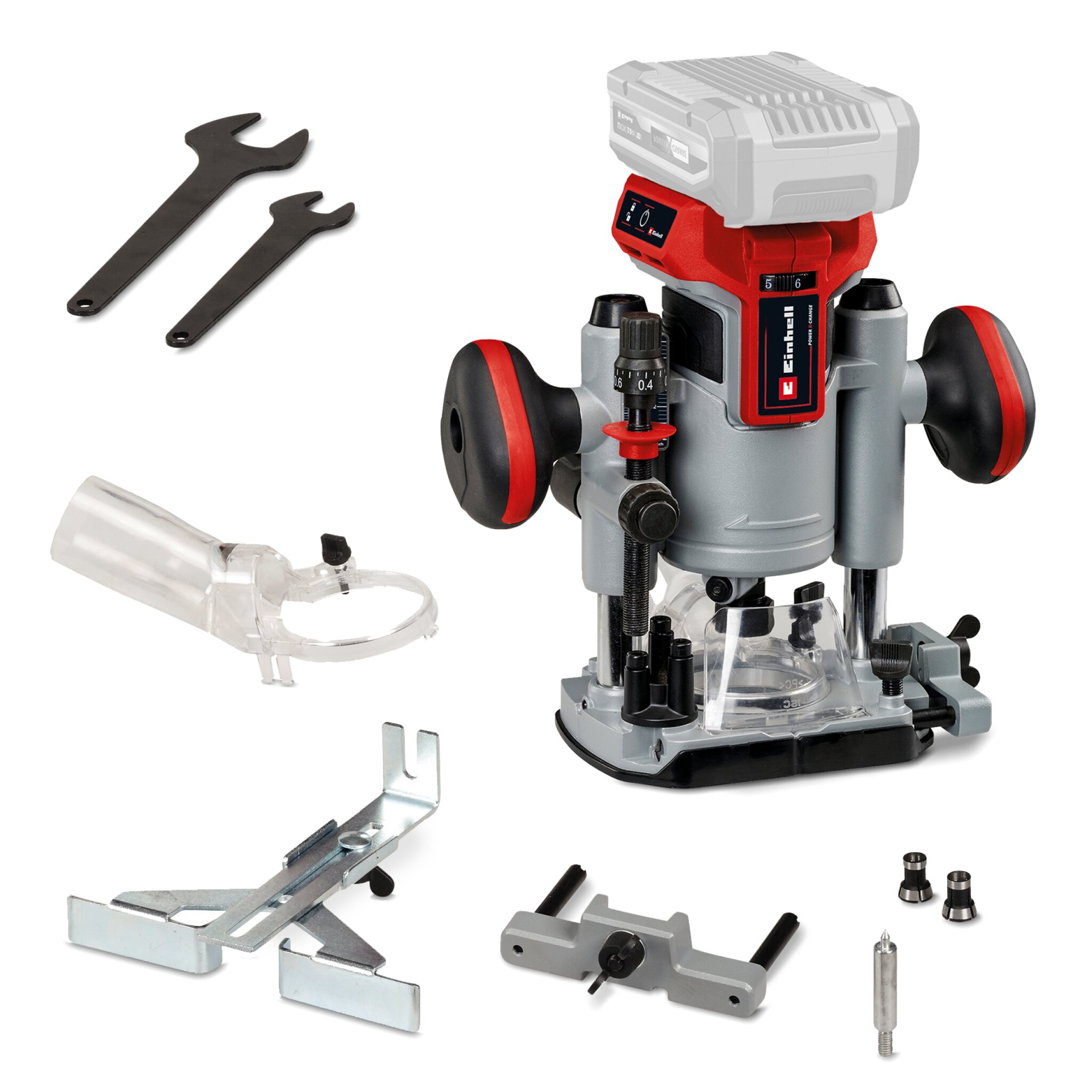 Fresadora Inalámbrica 18V | 35 Mm | 30000 Rpm | 8 Mm | Brushless Einhell TP-RO 18 Li BL - Solo