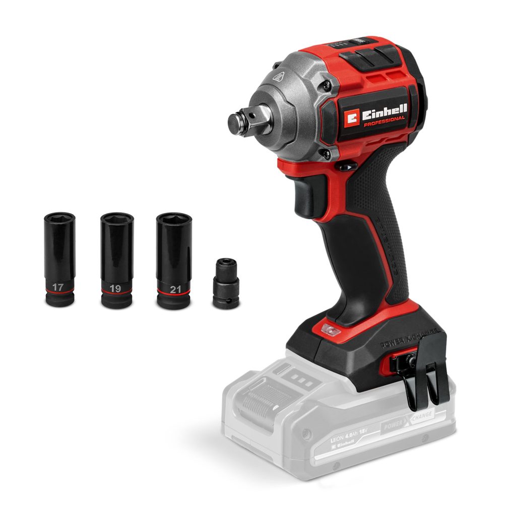 Llave De Impacto Inalámbrica 18V | 2800 Rpm | 260 Nm | Brushless | Compacto Einhell TP CW 18/26-C Li BL Solo